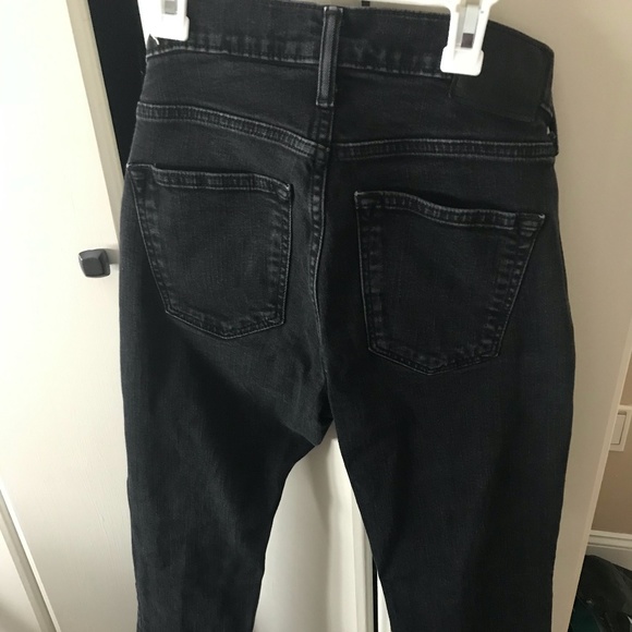 Abercrombie & Fitch Keenan Stretch Straight Leg Jeans - BLACK - 28W… - Picture 4 of 5